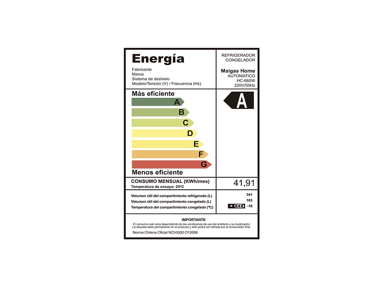 REFRIGERADOR SIDE BY SIDE 504 LTS HC-660W 2