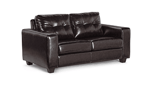 SOFÁ ROSEN MIRA PU 2 CUERPOS CAFÉ