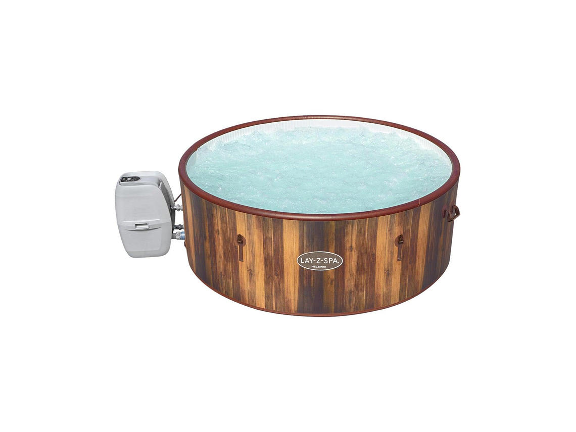 HOT TUB SPA JACUZZI INFLABLE HELSINKI 7 PERSONAS BESTWAY 1