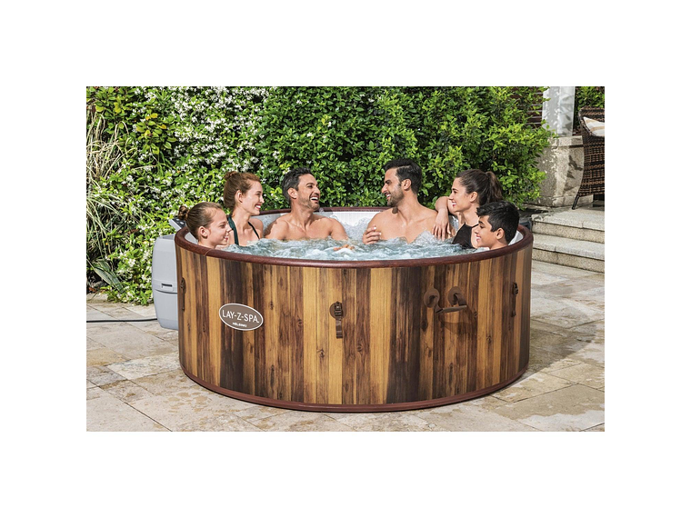 HOT TUB SPA JACUZZI INFLABLE HELSINKI 7 PERSONAS BESTWAY 2
