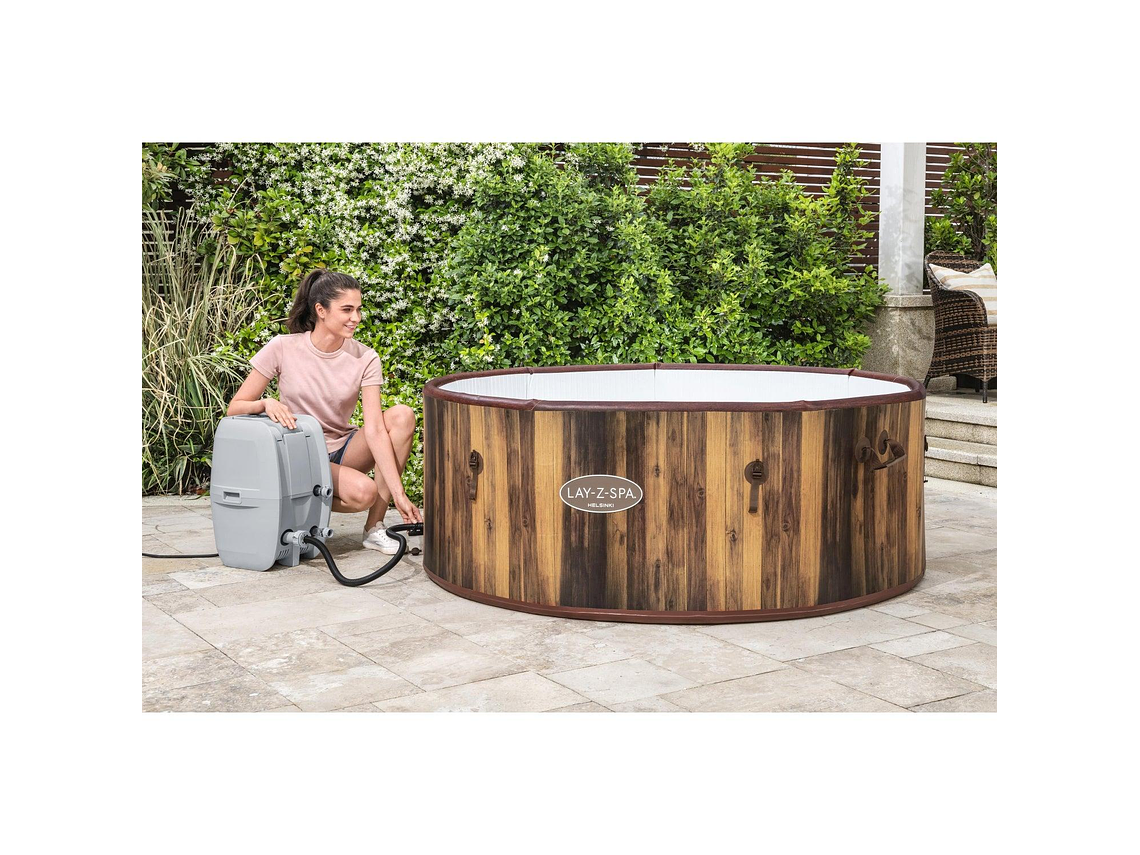 HOT TUB SPA JACUZZI INFLABLE HELSINKI 7 PERSONAS BESTWAY 8