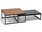 MESA DE CENTRO MEDULAR DUO WOOD BLACK - Miniatura 2