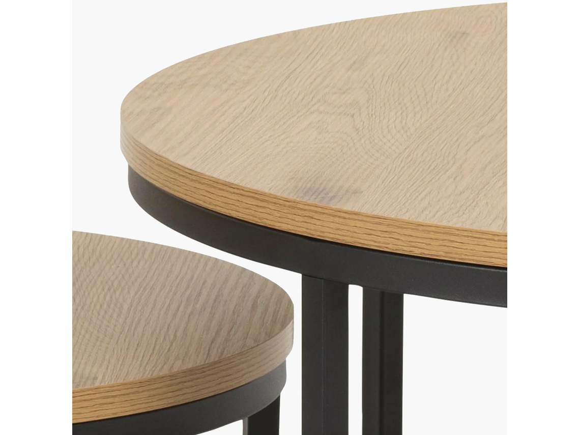 MESAS CENTRO FORM DESIGN ANIDADAS SPIRO METAL 2