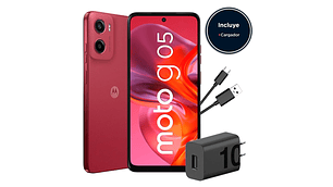 CELULAR MOTO G05 4GB 64GB ANDROID 15 6.7' EN COLOR ROJO