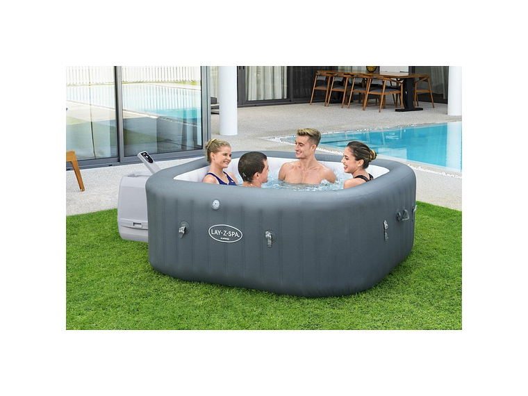 HOT TUB JACUZZI INFLABLE HAWAII HIDROMASAJE 6 PERS BESTWAY 2