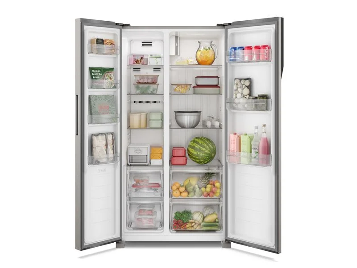REFRIGERADOR FENSA 436L NO FROST SIDE BY SIDE SFX440 INOX 6