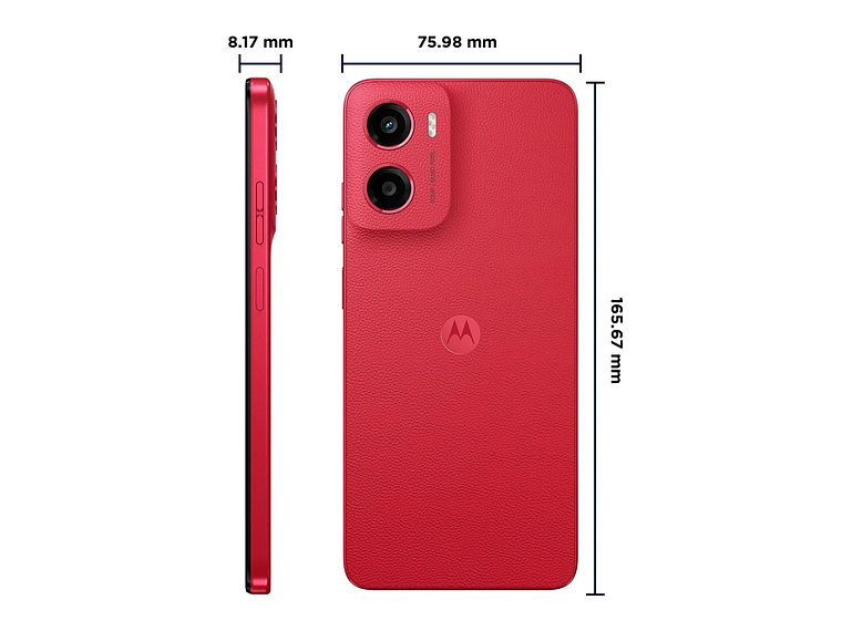 CELULAR MOTO G05 4GB 64GB ANDROID 15 6.7' EN COLOR ROJO 6