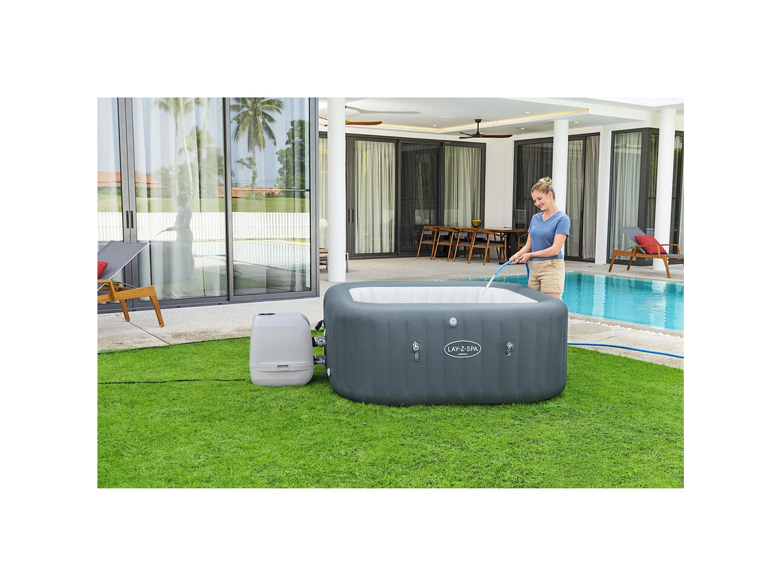 HOT TUB JACUZZI INFLABLE HAWAII HIDROMASAJE 6 PERS BESTWAY 9