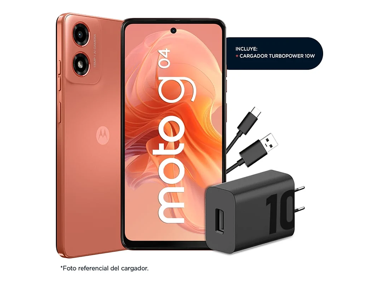 MOTO G04 128GB 4GB NARANJO 1