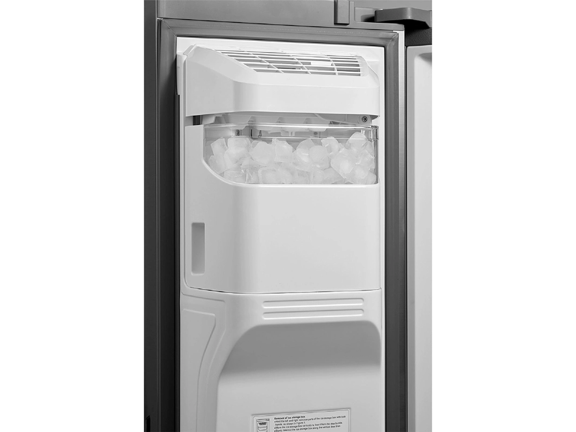 REFRIGERADOR SIDE BY SIDE MIDEA MDRS761FGEDX 569L NO FROST NEGRO 4