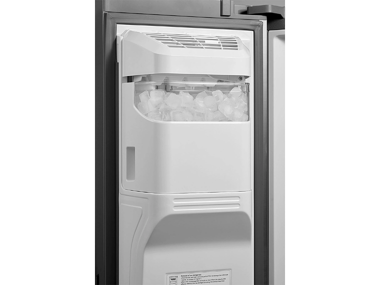 REFRIGERADOR SIDE BY SIDE MIDEA MDRS761FGEDX 569L NO FROST NEGRO 4