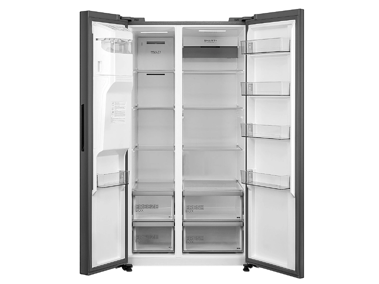 REFRIGERADOR SIDE BY SIDE MIDEA MDRS761FGEDX 569L NO FROST NEGRO 5