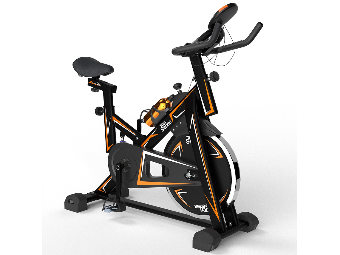 BICICLETA DE SPINNING TEN SERIES X4000 CAPACIDAD 120 KG 7