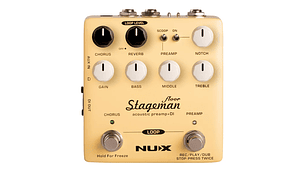 PREAMPLIFICADOR NUX NAP-5 DE GUITARRA ACÚSTICA STAGEMAN FLOOR