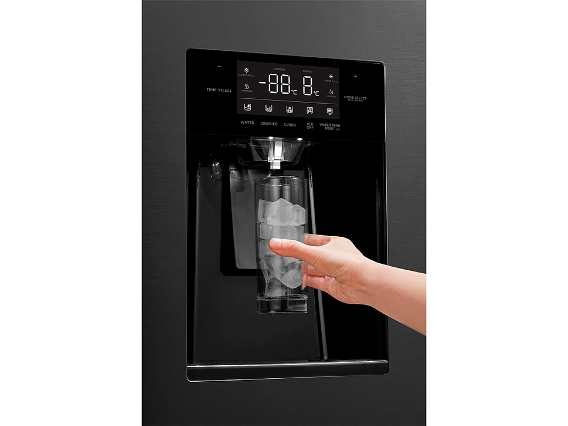 REFRIGERADOR SIDE BY SIDE MIDEA MDRS761FGEDX 569L NO FROST NEGRO 7