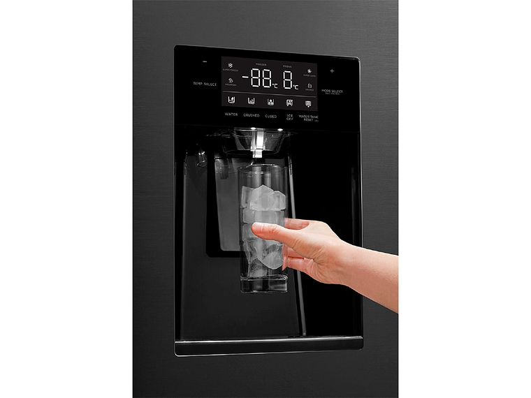 REFRIGERADOR SIDE BY SIDE MIDEA MDRS761FGEDX 569L NO FROST NEGRO 7