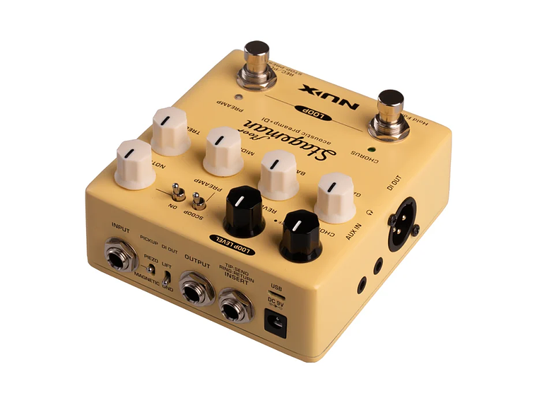 PREAMPLIFICADOR NUX NAP-5 DE GUITARRA ACÚSTICA STAGEMAN FLOOR 2