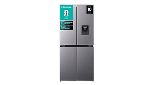 REFRIGERADOR FRENCH DOOR HISENSE RQ5P431NMDA 425L NO FROST GRIS