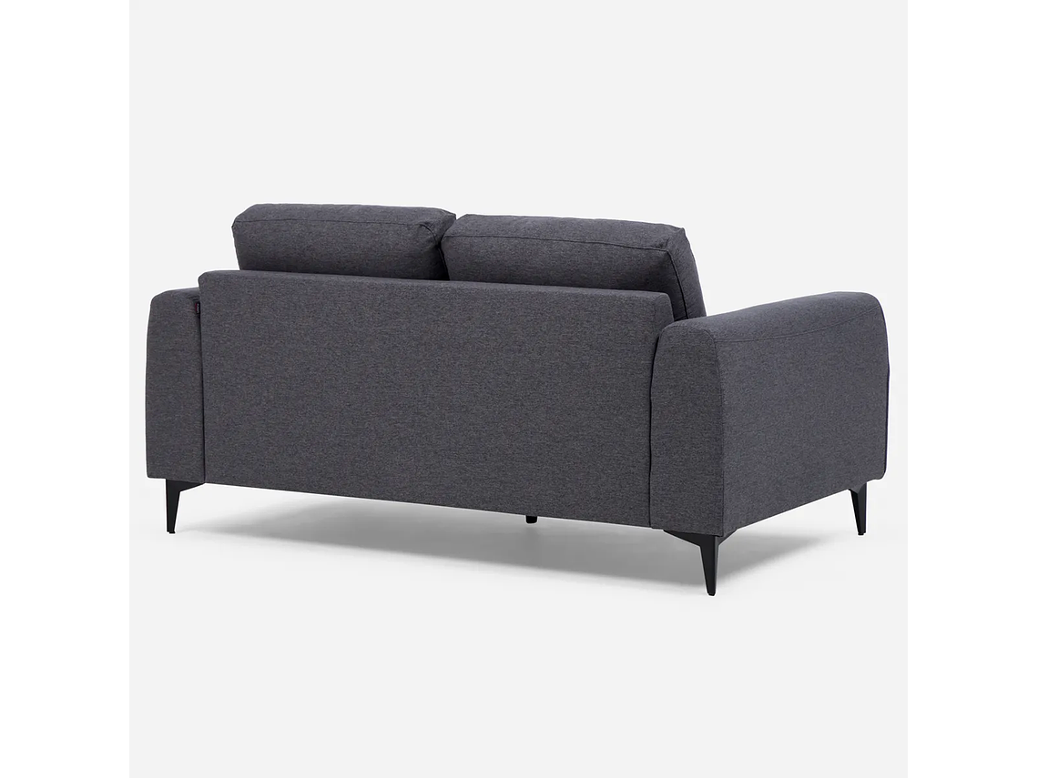 SOFÁ ROSEN GRAFITO PADUA 2 CUERPOS 2
