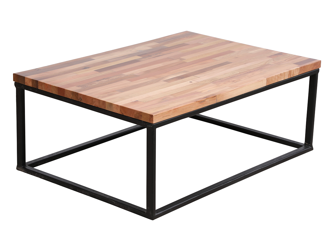 MESA CENTRO MUEBLES NATIVA INDUSTRIAL RUSTICA 4