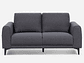 SOFÁ ROSEN GRAFITO PADUA 2 CUERPOS - Miniatura 3