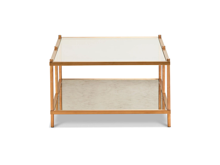 MESA CENTRO ROSEN TRIBECA 120 X 70 CM ACERO 4