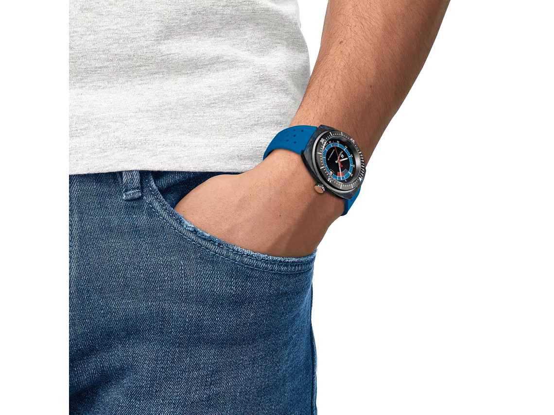 RELOJ TISSOT HOMBRE SIDERAL POWERMATIC 80 AZUL 3