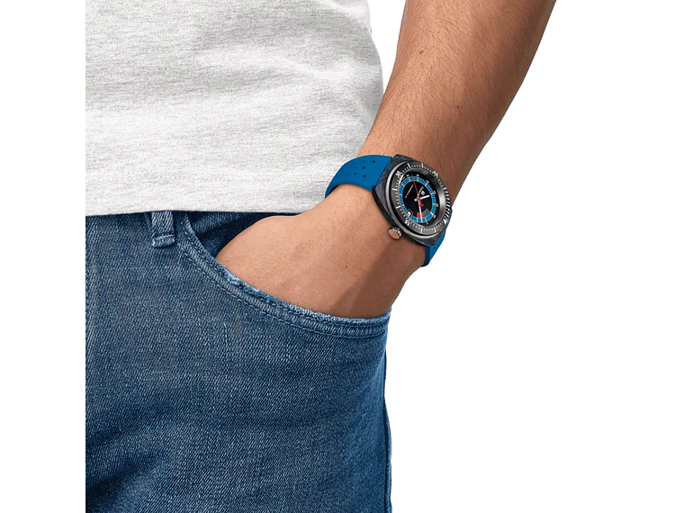 RELOJ TISSOT HOMBRE SIDERAL POWERMATIC 80 AZUL 3