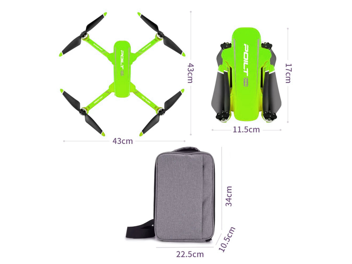 DRONE GPS JJRC X17 6K 5G 1000M AUTOESTABILIZADOR 3