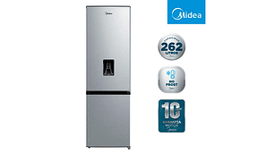 REFRIGERADOR MIDEA BOTTOM FREEZER NO FROST 262 L BTM MDRB380FGE50