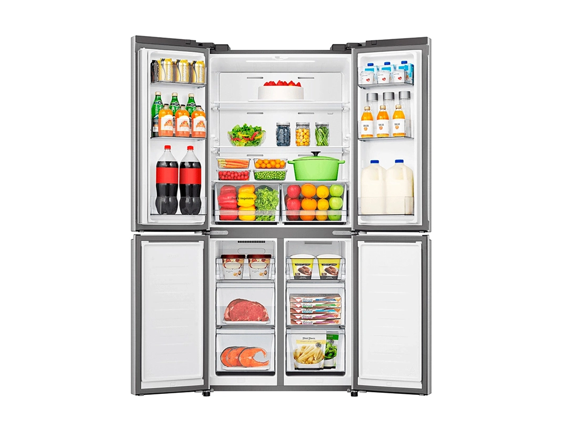 REFRIGERADOR SIDE BY SIDE HISENSE 456L NO FROST RQ5P470NECF 4