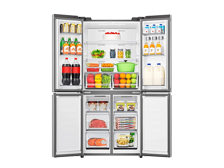 REFRIGERADOR SIDE BY SIDE HISENSE 456L NO FROST RQ5P470NECF 4