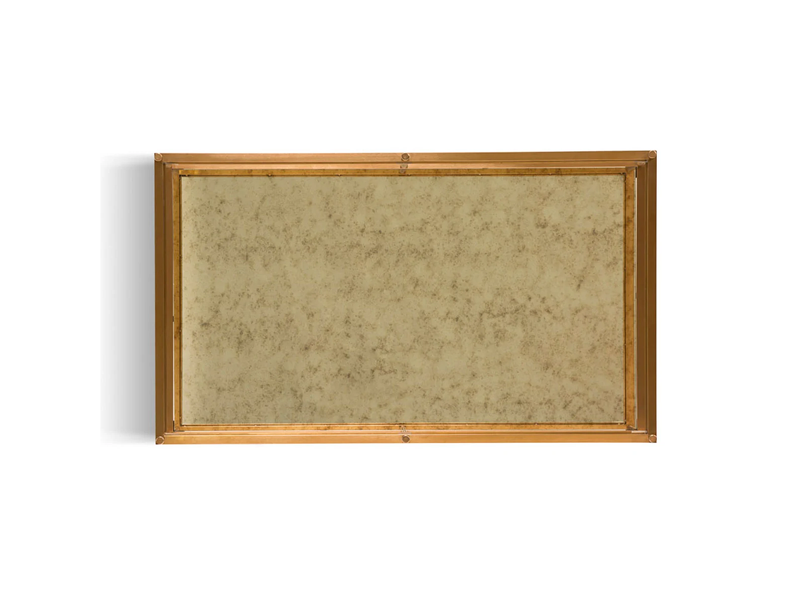 MESA CENTRO ROSEN TRIBECA 120 X 70 CM ACERO 8