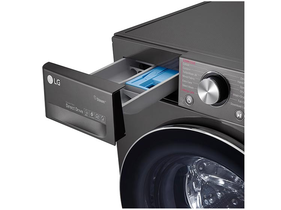 LAVADORA SECADORA LG WD14BVC2S6C 14KG/8KG NEGRO 6