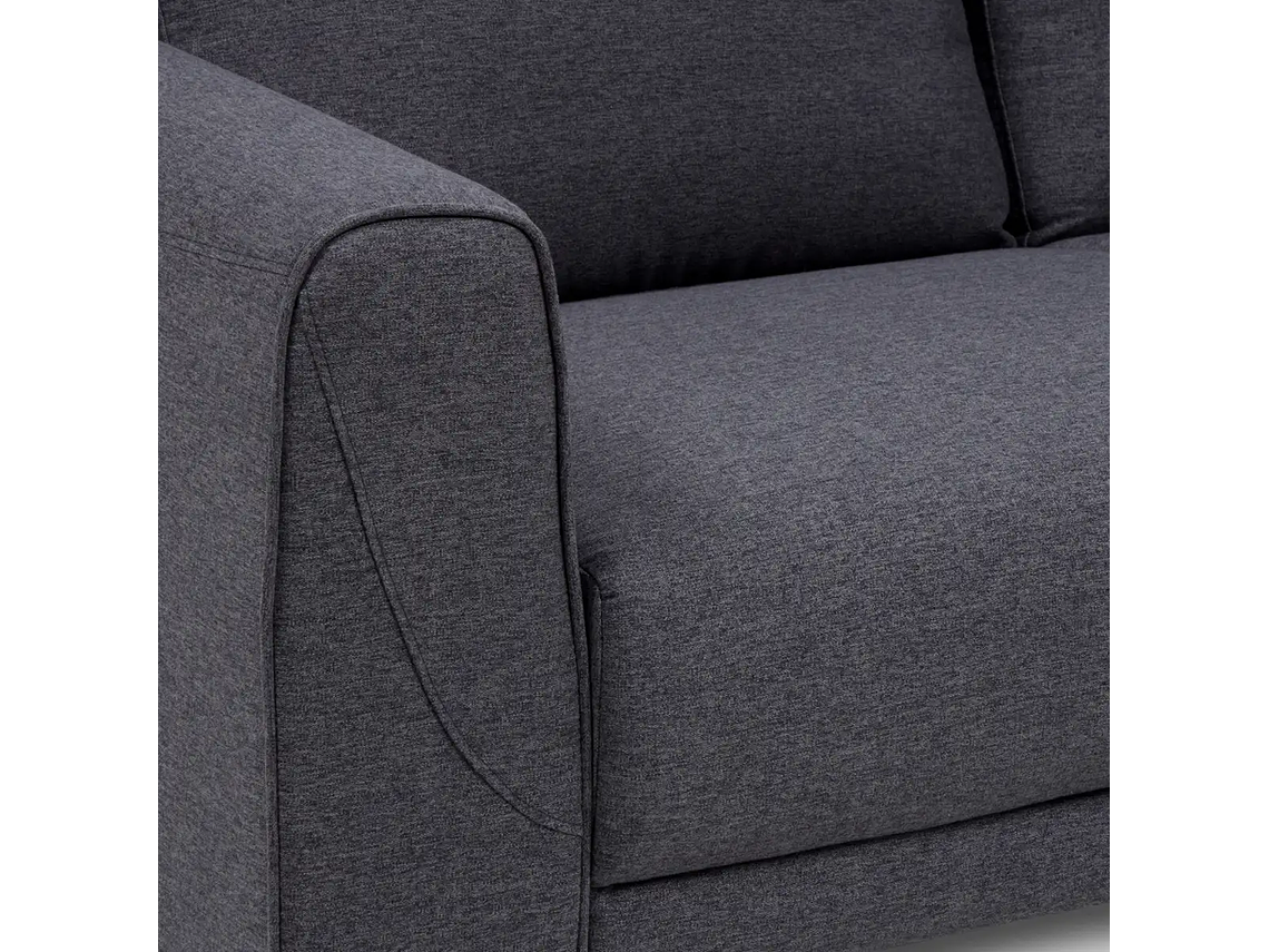 SOFÁ ROSEN GRAFITO PADUA 2 CUERPOS 11
