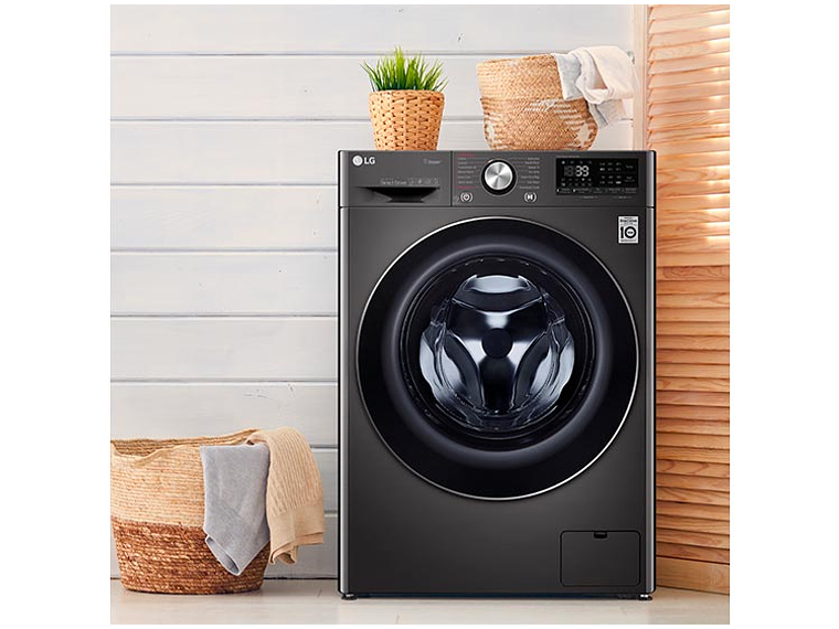 LAVADORA SECADORA LG WD14BVC2S6C 14KG/8KG NEGRO 8