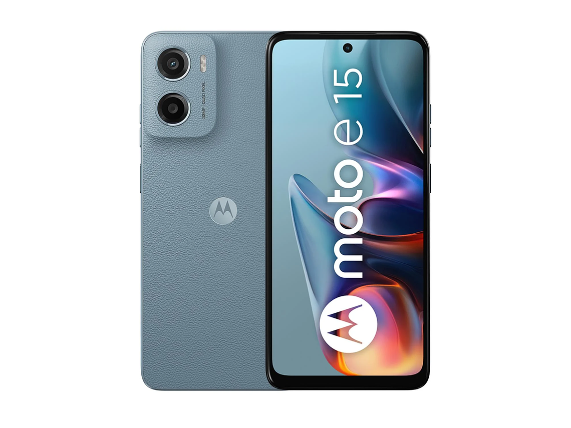 CELULAR MOTO E15 2GB 64GB ANDROID 14 6.7' AZUL 9