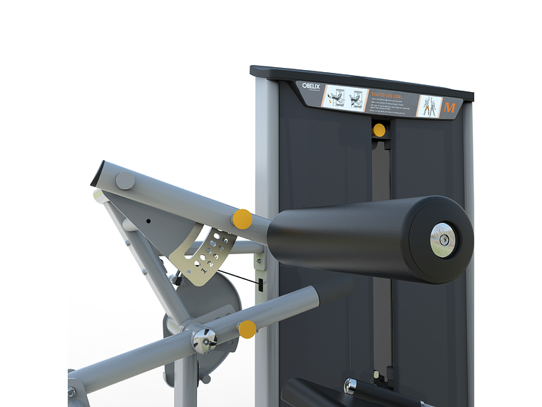 Curl Femoral Sentado V8 Series | Obelix 3