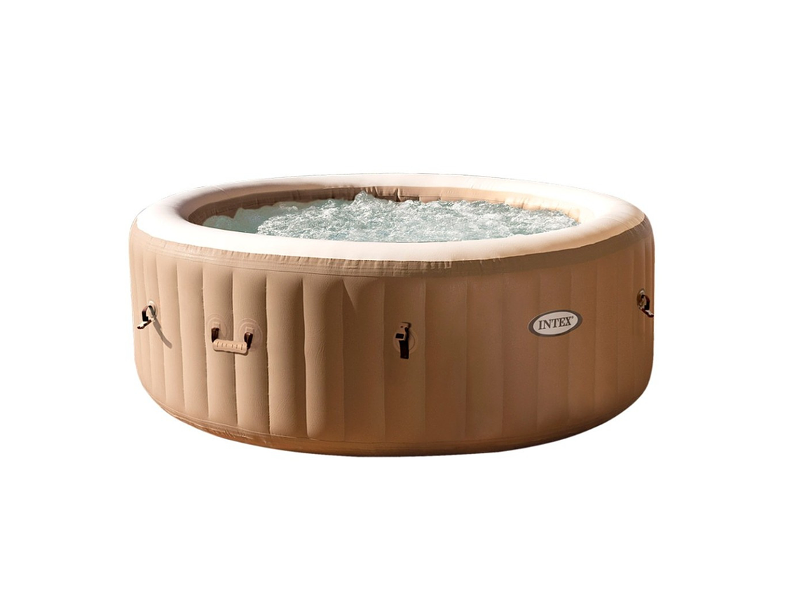 SPA HOT TUB INFLABLE INTEX BUBBLE MASSAGE 4 PERSONAS 1