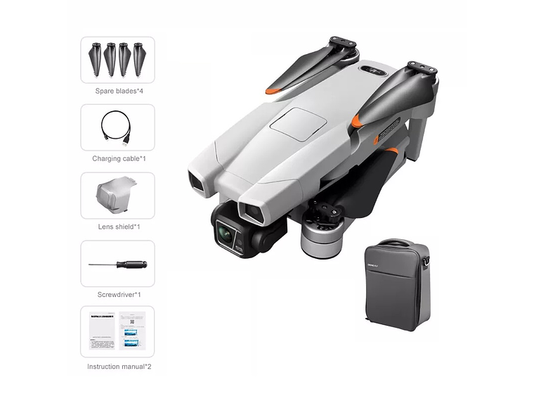 DRON WIFI 5G 4K EIS 4000M GPS 8000MAH AE86 PRO MAX 5