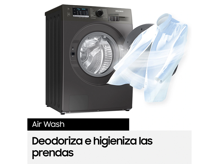LAVADORA SECADORA SAMSUNG WD22T6500GV 22KG/13KG NEGRO 7