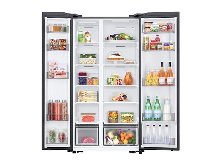 REFRIGERADOR SIDE BY SIDE SAMSUNG RS57DG4000M9 564L NO FROST ACERO 7