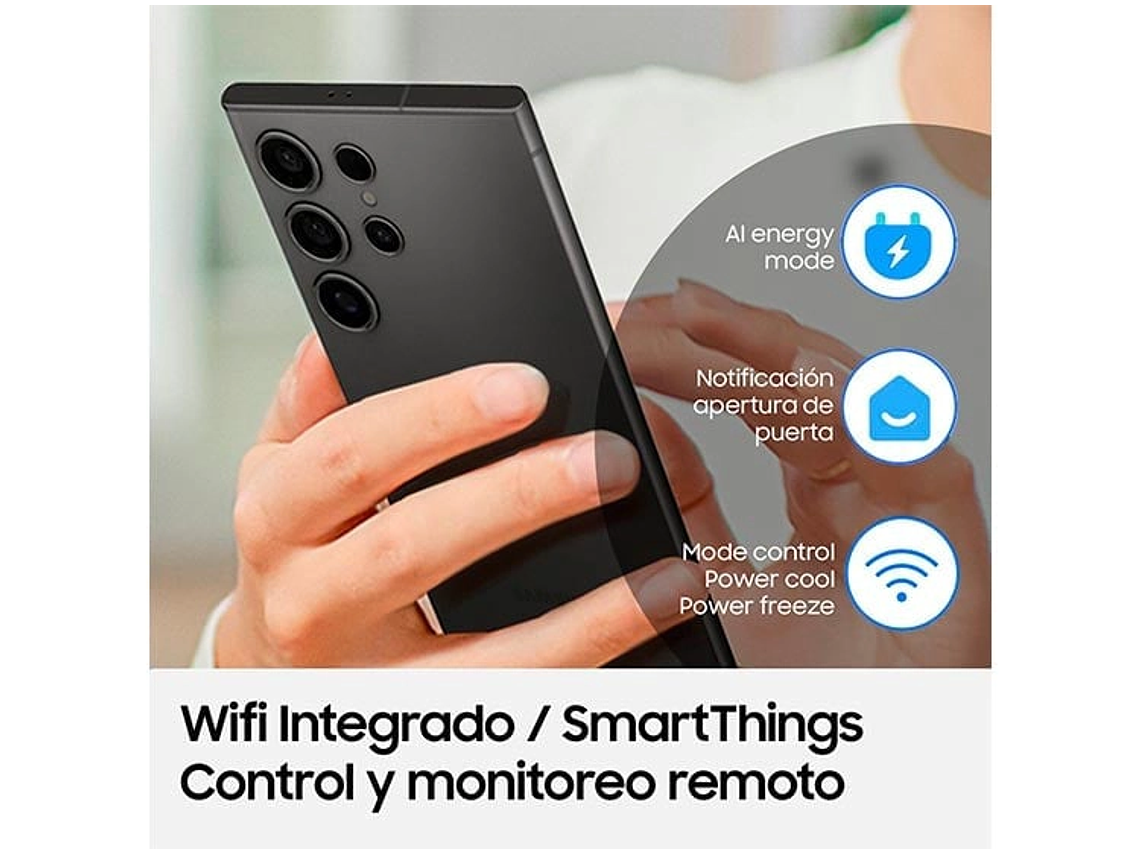 REFRIGERADOR SIDE BY SIDE SAMSUNG RS57DG4000M9 564L NO FROST ACERO 8