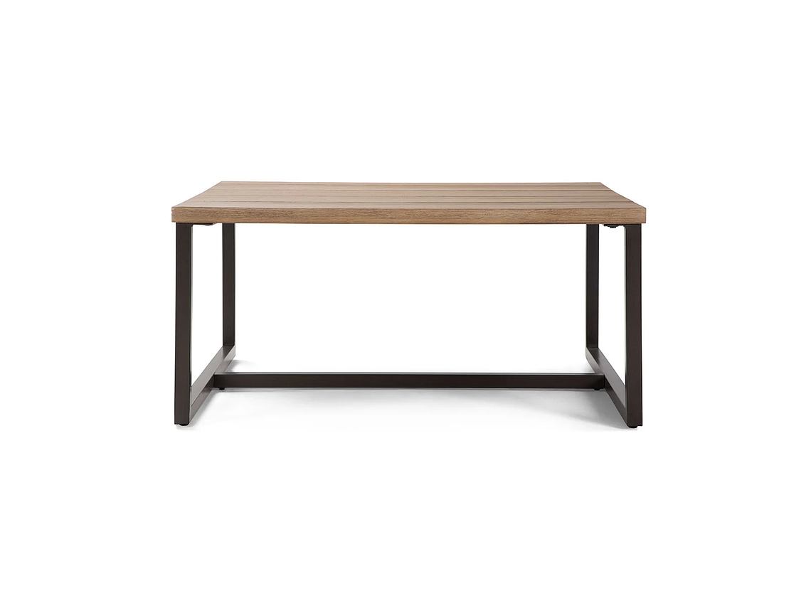 MESA CENTRO ROSEN CLAY CUADRADA 90 X 90 CM MADERA 1