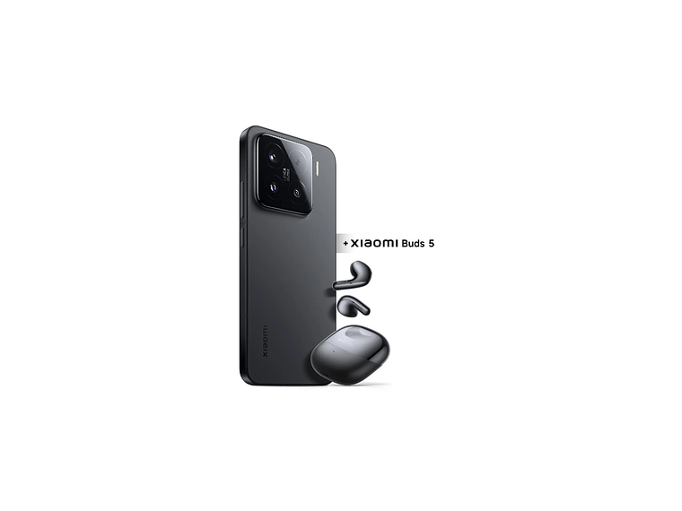 CELULAR XIAOMI 15 NEGRO 12+512 GB + XIAOMI BUDS 5 NEGRO 4