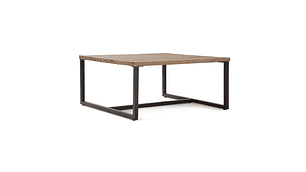 MESA CENTRO ROSEN CLAY CUADRADA 90 X 90 CM MADERA