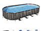 PISCINA BESTWAY OVALADA FILTRO+ACCESORIOS 7.32MX3.66MX1.22M - Miniatura 3