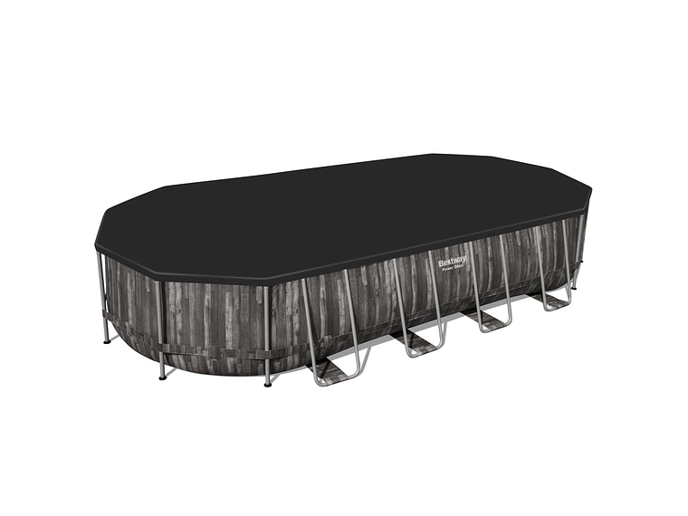 PISCINA BESTWAY OVALADA FILTRO+ACCESORIOS 7.32MX3.66MX1.22M 4
