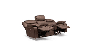 SILLÓN VYS SPA ELECTRABROWN 3 CUERPOS ACERO CAFE ELECTRA BROWN ELECTRICO + USB CELULAR