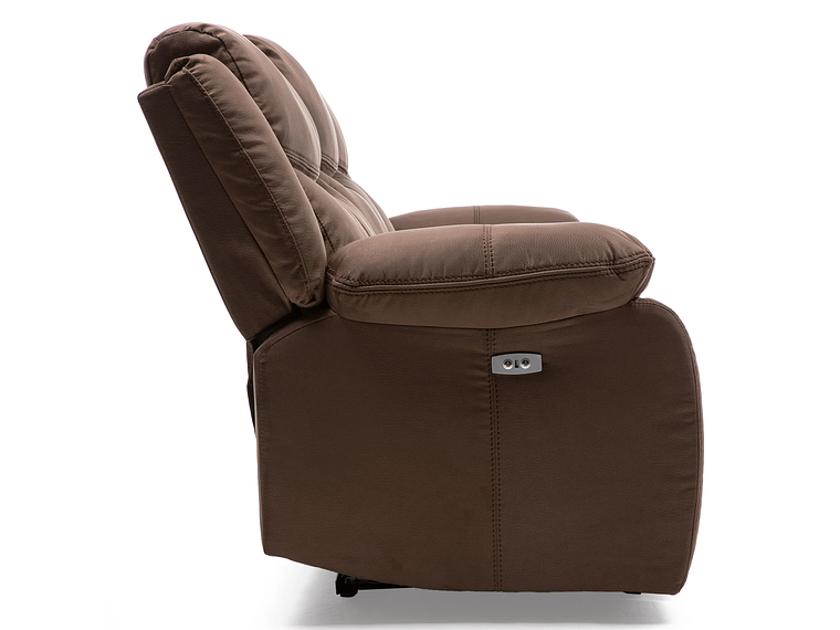 SILLÓN VYS SPA ELECTRABROWN 3 CUERPOS ACERO CAFE ELECTRA BROWN ELECTRICO + USB CELULAR 6
